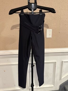 Black Colombian High-Waist Butt Lift Leggings Size M